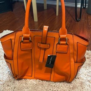 orange purse